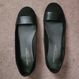 Christian Siriano Velvet Ballet Flats